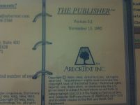 Publisher 3.2 1992